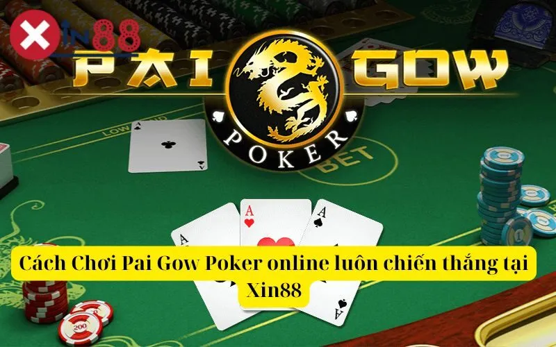 Cách Chơi Pai Gow Poker online luôn chiến thắng tại Xin88