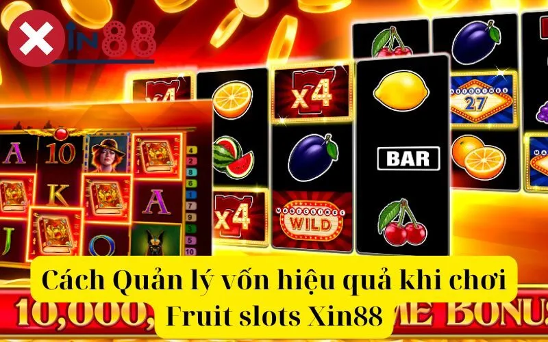 Cách Quản lý vốn hiệu quả khi chơi Fruit slots Xin88