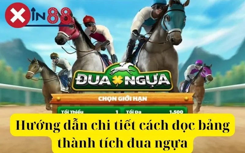 Hướng dẫn chi tiết cách đọc bảng thành tích đua ngựa